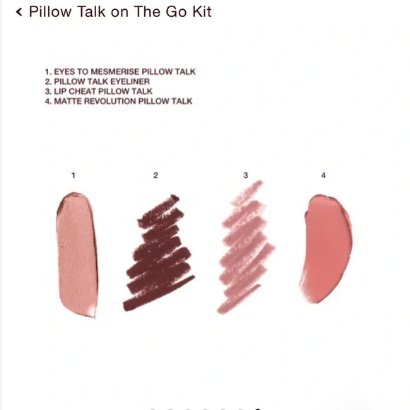 Charlotte Tilbury PILLOW TALK ON THE GO KITLIMITED EDITION KIT